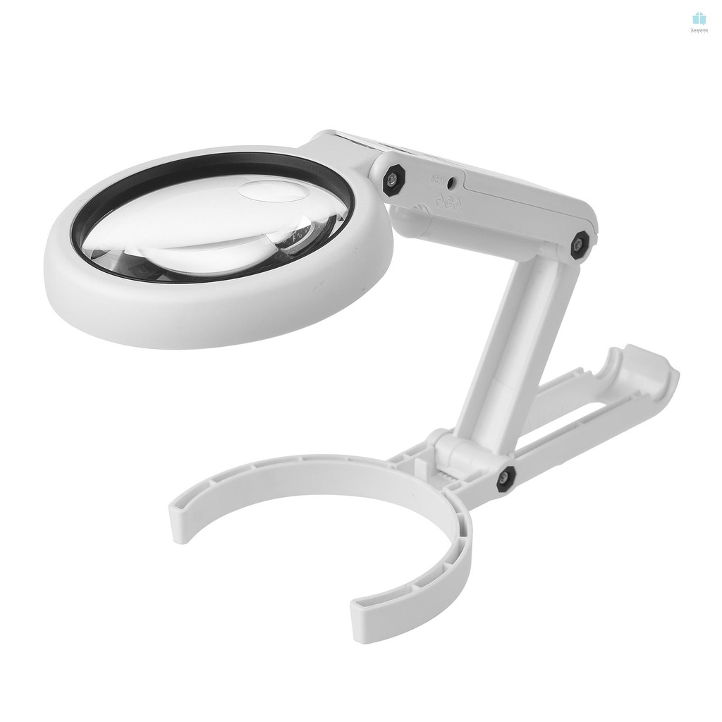 Kính Lúp Để Bàn Cầm Tay Có Đèn LED Và Giá Đỡ USB Phóng To 5X/10X Sử Dụng Sửa Chữa Đồng Hồ/Đồng Hồ/Đồ Điện Tử Mới617