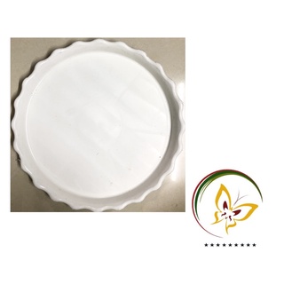 Đĩa lót chậu tròn khía phi 45cm - #063c#