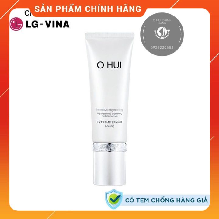 FULLSIZE Tuýp tẩy da chết OHUI White Extreme Bright Peeling 60ml.