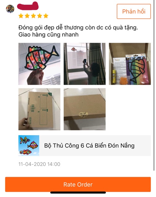 Thủ Công Đón Nắng TEDU - chủ đề Cá Biển