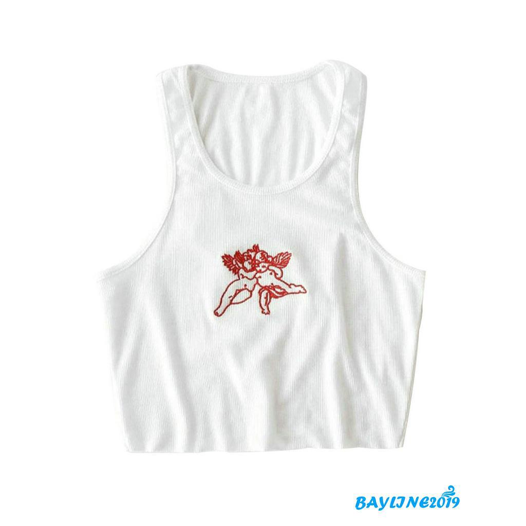 Áo Lửng Hai Dây Thêu Họa Tiết Quyến Rũ Dành Cho Nữ