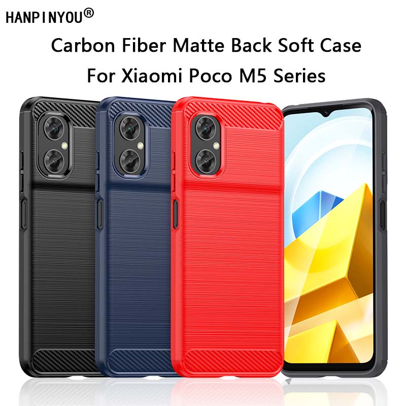Ốp Điện Thoại TPU Mềm Siêu Mỏng Mặt Nhám Bảo Vệ Camera Chống Dấu Vân Tay Cho Xiaomi Poco M5 M5s M4 F4 X4 GT Pro