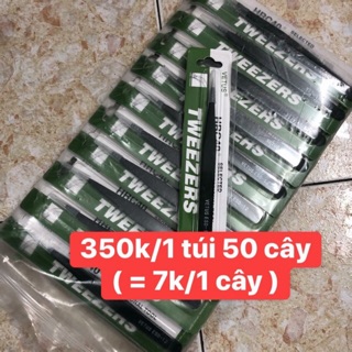 Túi 50 nhíp gắp đá