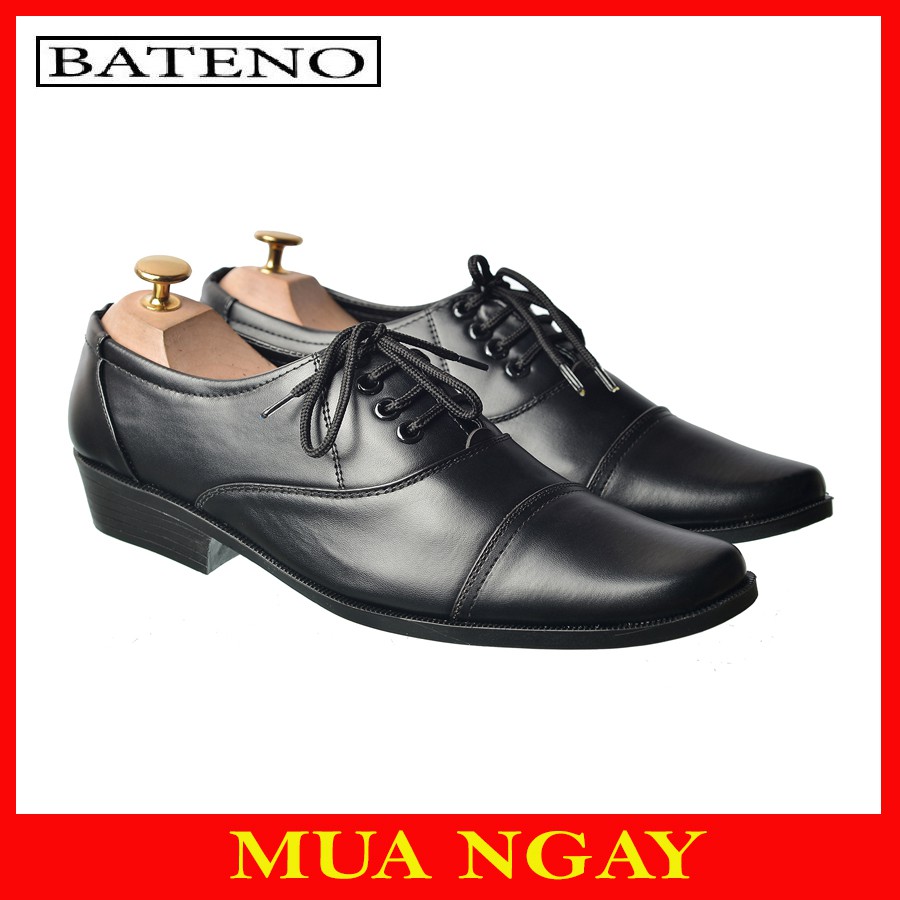 Giày Tây Nam Cao Cấp Buộc Dây Bateno QĐ11