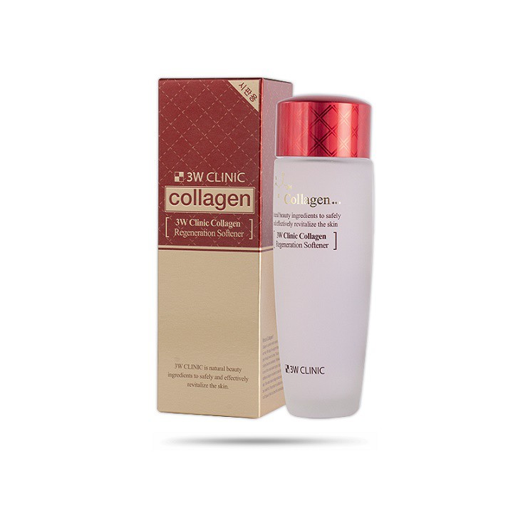 Nước hoa hồng dưỡng da săn chắc chống lão hóa tinh chất Collagen 3W CLINIC Hàn Quốc 150ml | BigBuy360 - bigbuy360.vn