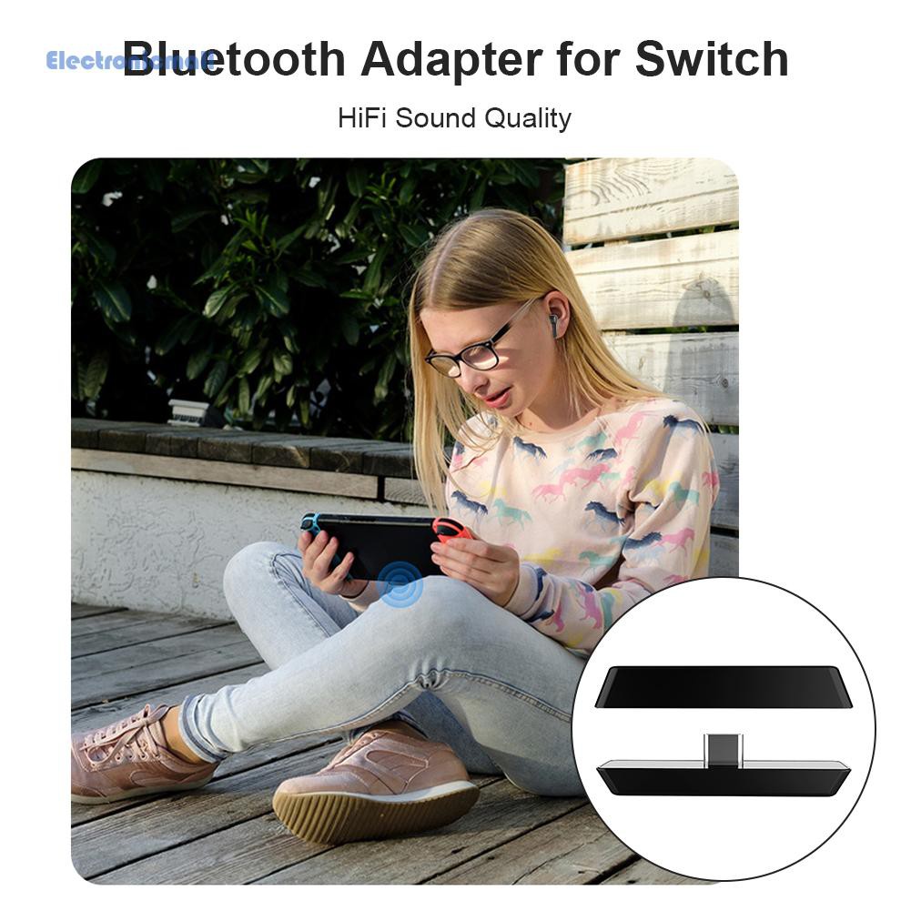 ElectronicMall01 SW02 Bluetooth Audio Transmitter Adapter with USB C Connector for Nintendo Switch PS5 PS4 PC Bluetooth