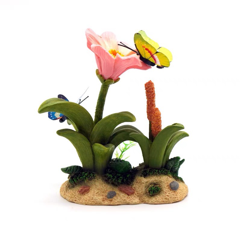 Trang Trí Hồ Cá Flower Butterfly