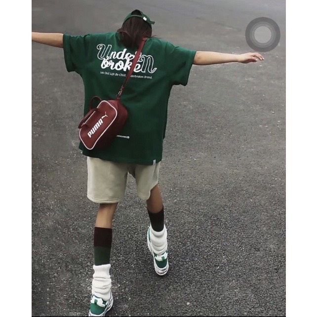 Áo thun tay lỡ form rộng 3158 UNDER siêu hot - phông nam nữ cotton oversize - T shirt