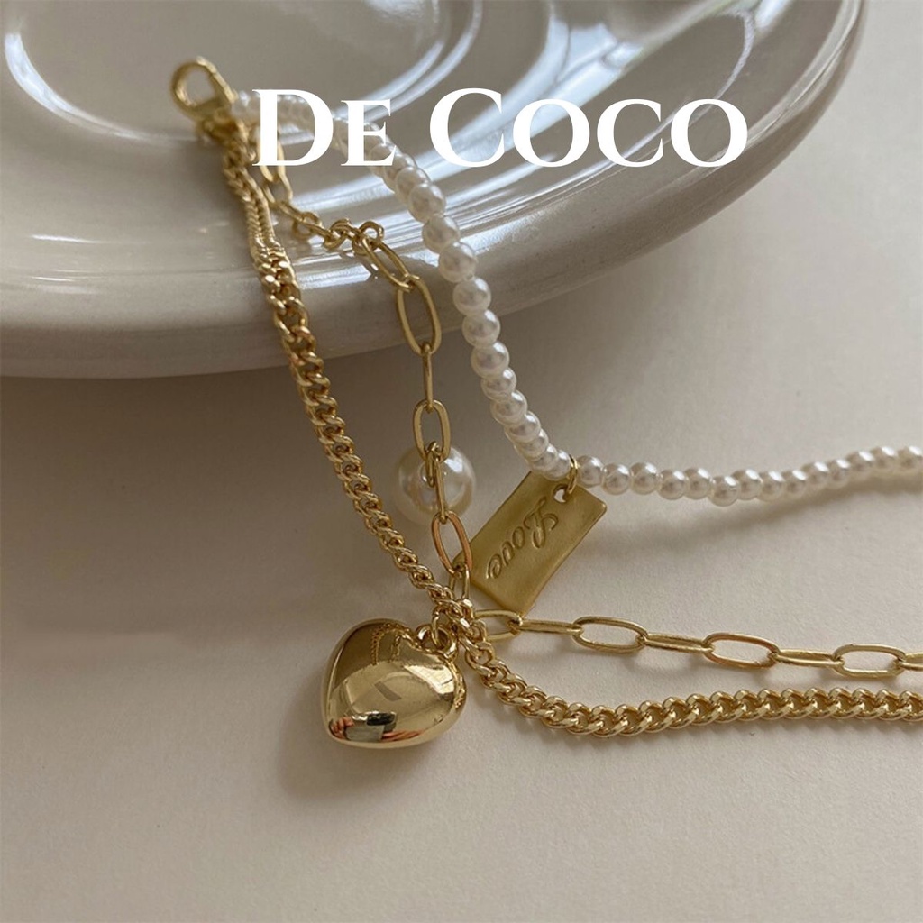 Vòng tay lắc tay Golden Belt De Coco decoco.accessories