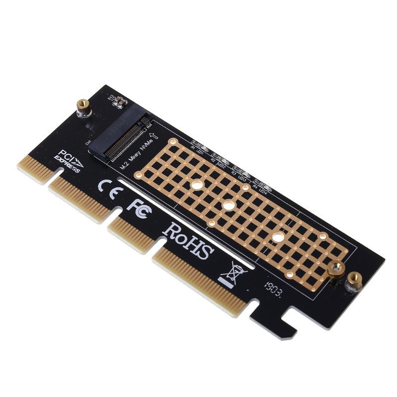 Card Mở Rộng M2 Nvme Ssd M2 Sang Pcie 3.0 X16 Hỗ Trợ Pci Express 3.0 X4 2230-2280