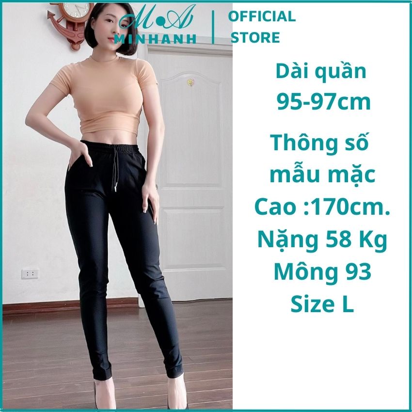 Quần bom nữ thể thao size S-M-L-XL chất vải umi hàn cao cấp co giãn 4 chiều-MINHANH.OFFICIAL.STORE
