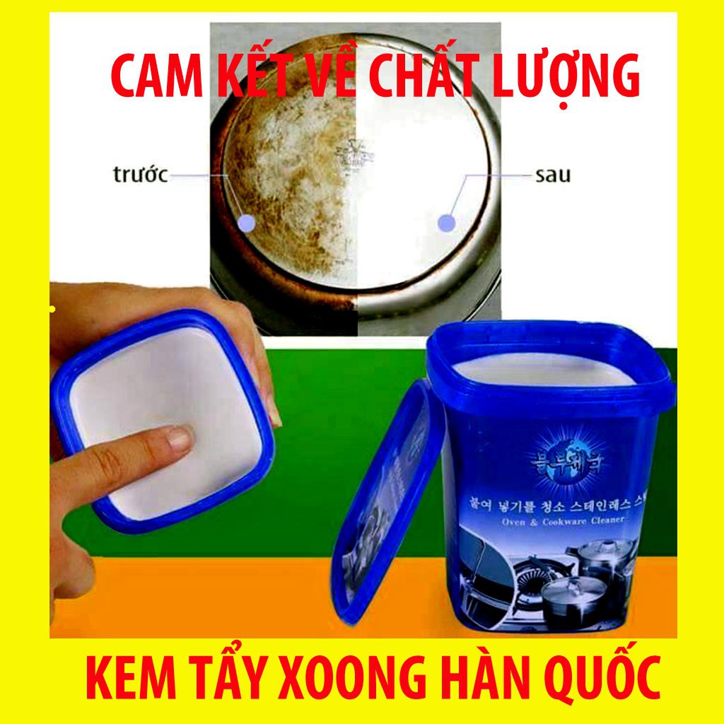 [ Rẻ Vô Địch ] Kem Tẩy Xoong Nồi Đa Năng Hàn Quốc, Đánh Bay Mọi Vết Bẩn Cứng Đầu Trên Mọi Bề Mặt