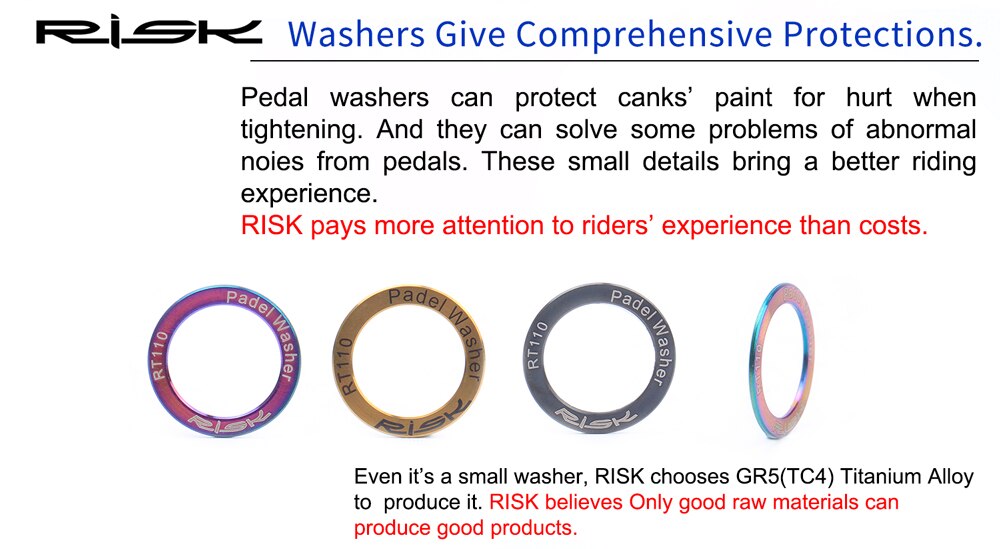 1 Cặp Đai Ốc Nối Dài Bàn Đạp Xe Đạp Bằng Hợp Kim Titan