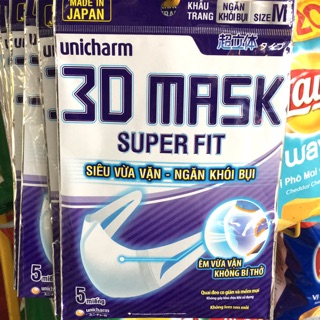 Khẩu Trang 3D Mask Túi 5 cái