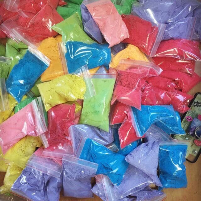 Combo 100 gói bột màu