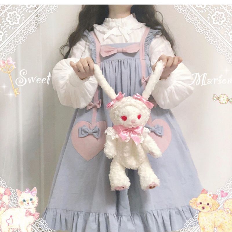 ĐẦM LOLITA TẾT NƠ HAI BÊN LÊN MÀU CỰC ĐẸP😚 Có ảnh thật 😚 Rin Sesshomaru😚JK😚OP😚