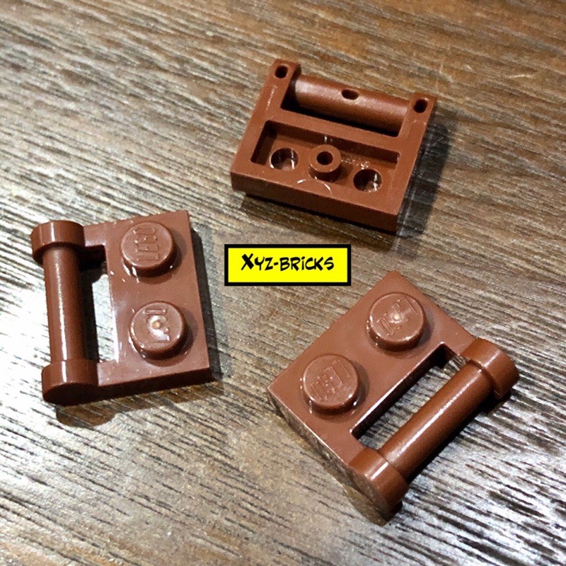 Bộ Phận Lắp Ráp Lego 6236915 - Plate 1x2 Với Que 3.18 Reddish Brown