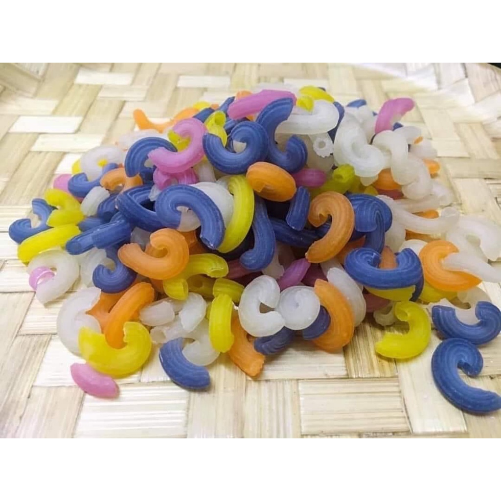 Nui ngũ sắc Thanh Dung hộp 500gr, nui rau củ, nui gạo lứt