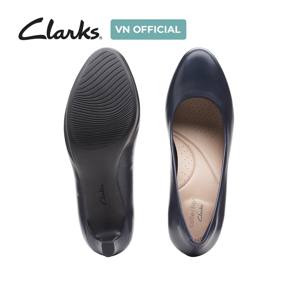 Giày cao gót nữ CLARKS Ambyr Joy màu Navy