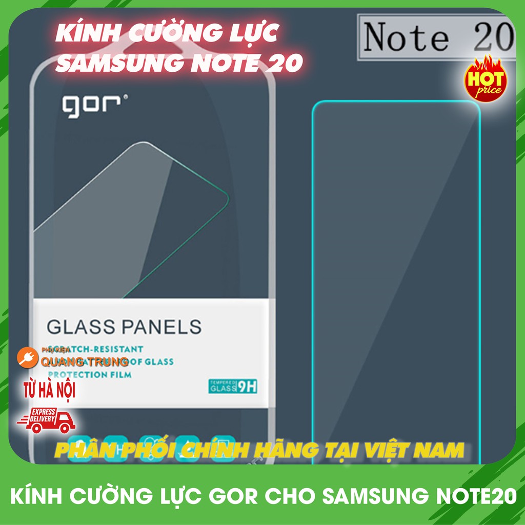 Kính cường lực Gor dành cho samsung galaxy note20