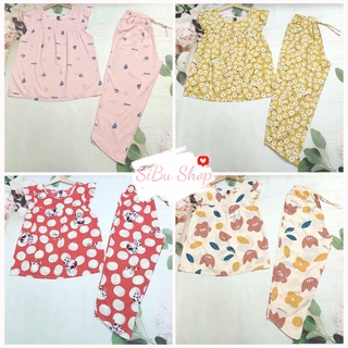 [40-78kg - Chọn mẫu inbox] Đồ bộ TOLE cánh tiên giá tốt chất đẹp,Tole 9 tấc Bộ nữ mặc nhà
