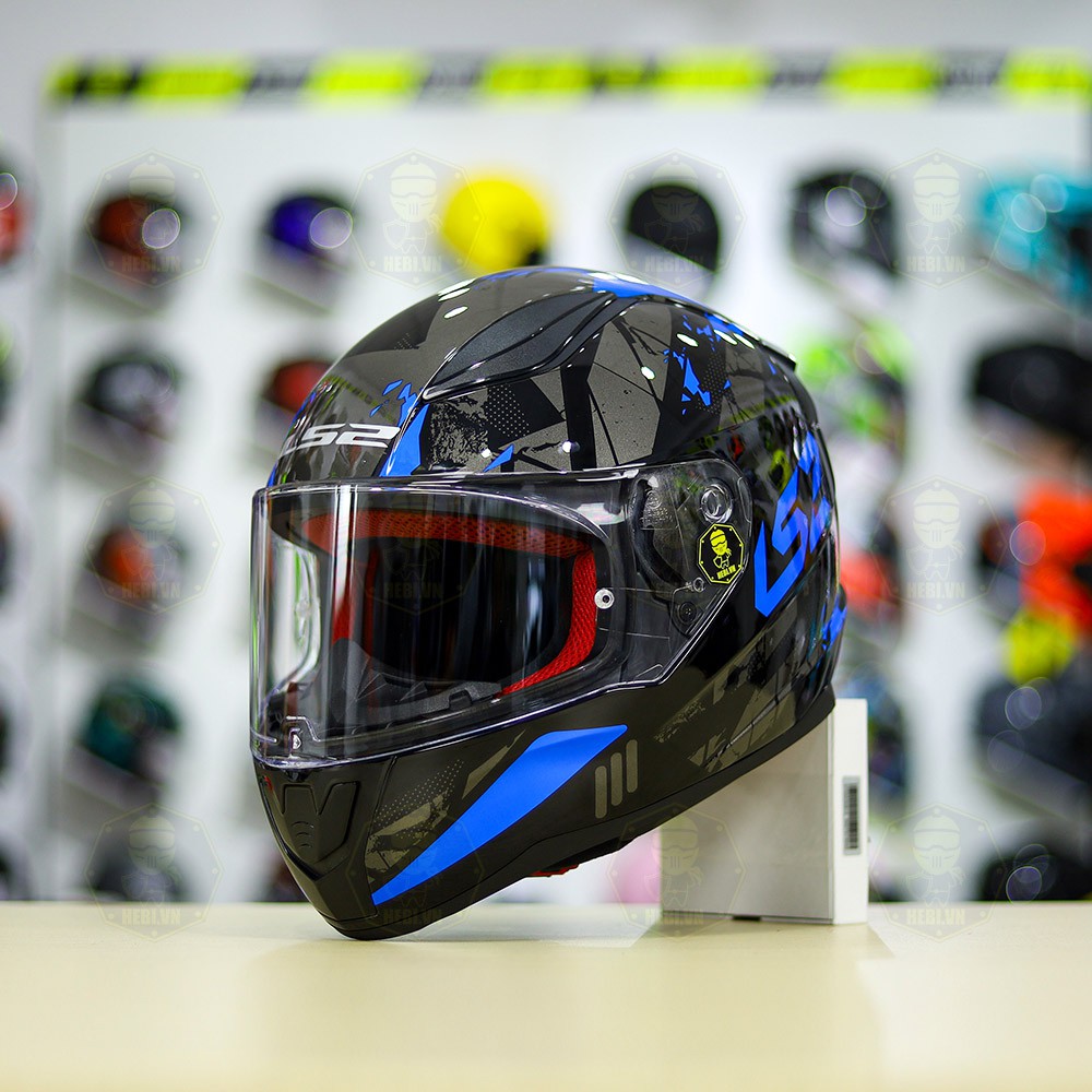 Mũ Fullface LS2 FF353 Rapid Đạt Chuẩn Quốc Tế Palimnesis - Helmets 4U