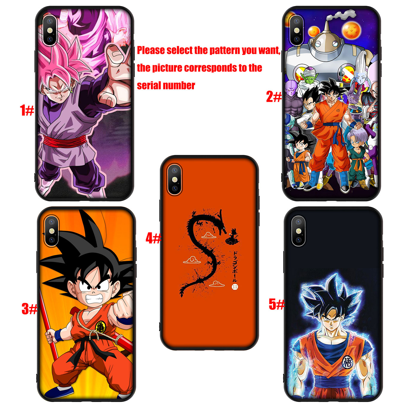 Ốp Điện Thoại Silicon Mềm Hình Goku Dragon Ball Super Cho Huawei P30 Pro Lite Y6 Y7 Y9 Prime 2019 2018 Y9Prime