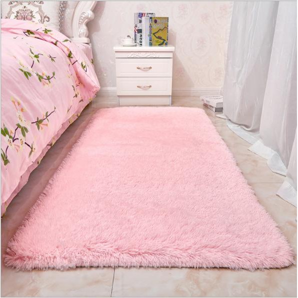 Thảm Lông Trải Sàn Cao Cấp Trơn dày 4.5cm khổ 1m6*2m