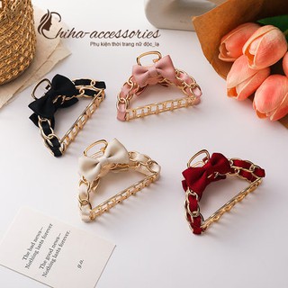 Kẹp tóc, kẹp tóc càng cua kim loại thời trang cho bạn gái - Chi Ha Accessories