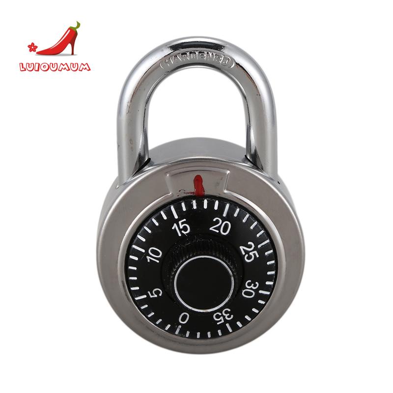 Ổ khoá mật khẩu 50mm chuyên nghiệp bảo vệ kết hợp với bộ quay số hình tròn cố định