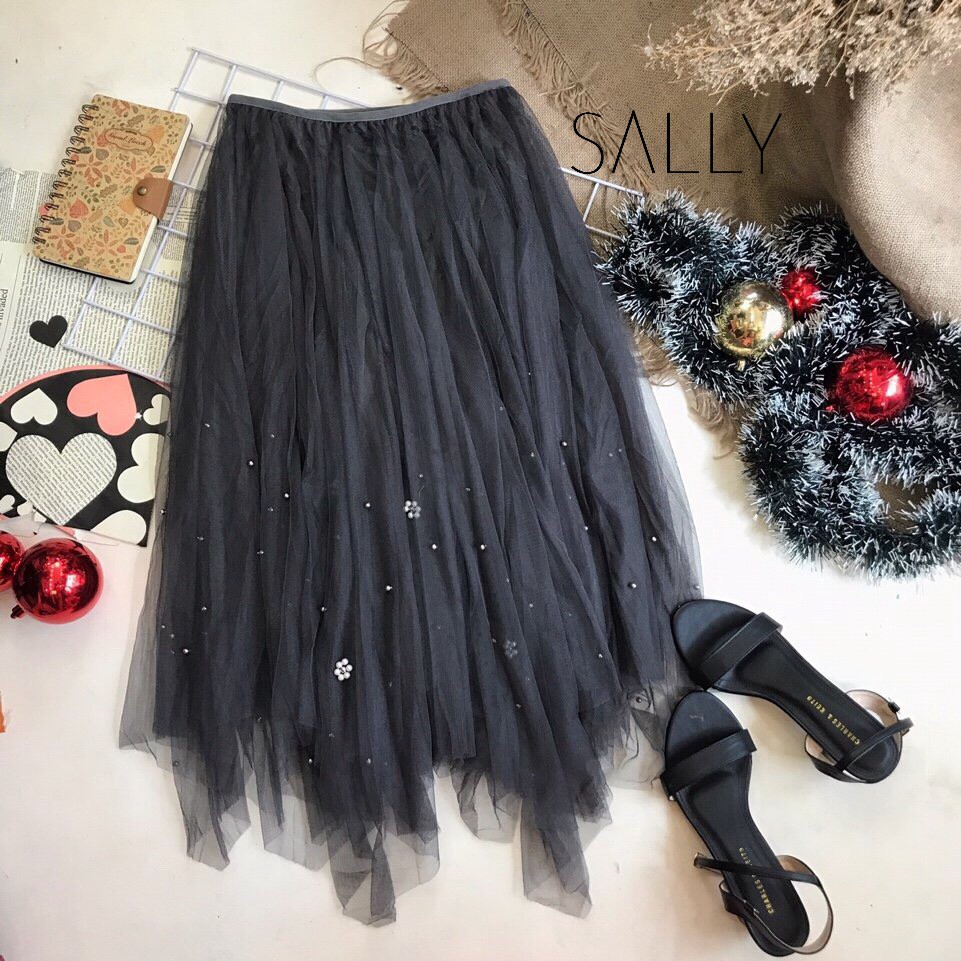 CHÂN VÁY ĐÍNH HẠT