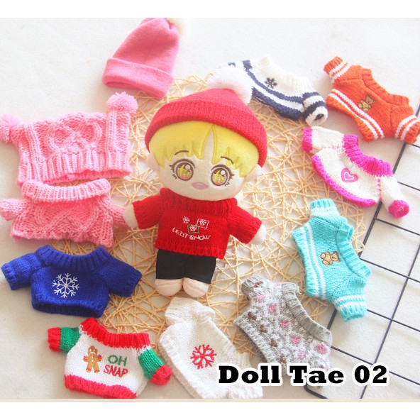 Búp bê chibi Doll Kpop 20 cm không kèm quần áo