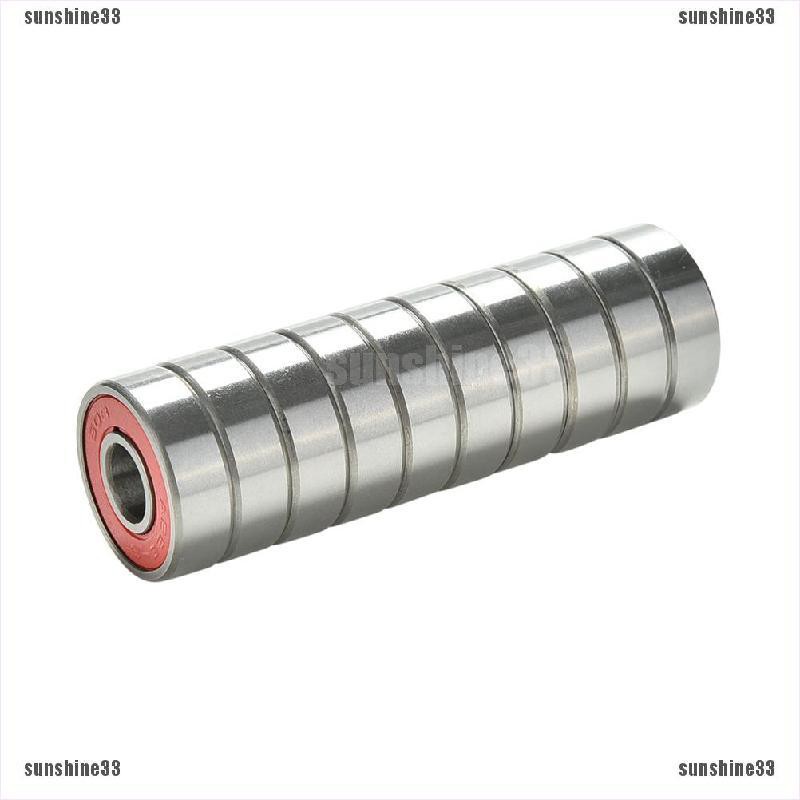 Set 10 Phụ Kiện Cho Giày Trượt Patin 8 * 22 * 7 ABEC-9