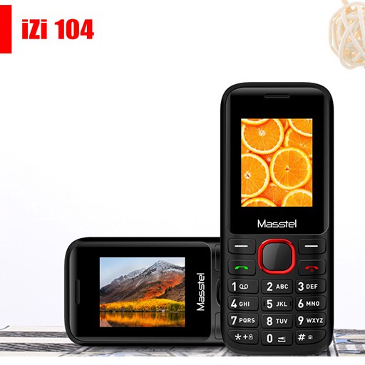 Điện thoại Masstel Izi 104