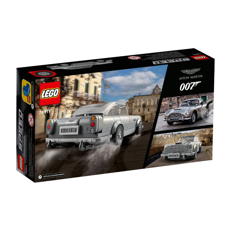 Đồ Chơi LEGO SPEED CHAMPIONS Siêu Xe 007 Aston Martin Db5 76911 (298 chi tiết)