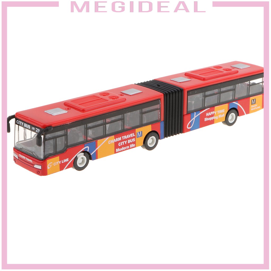 Mô Hình Xe Buýt Đồ Chơi Tỉ Lệ 1 / 64