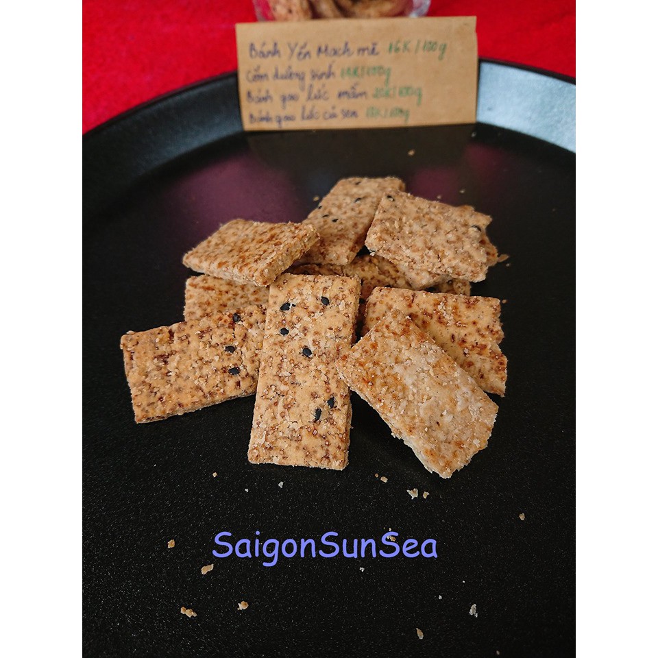 Bánh ăn kiêng gạo lứt mầm ngọt 300gr