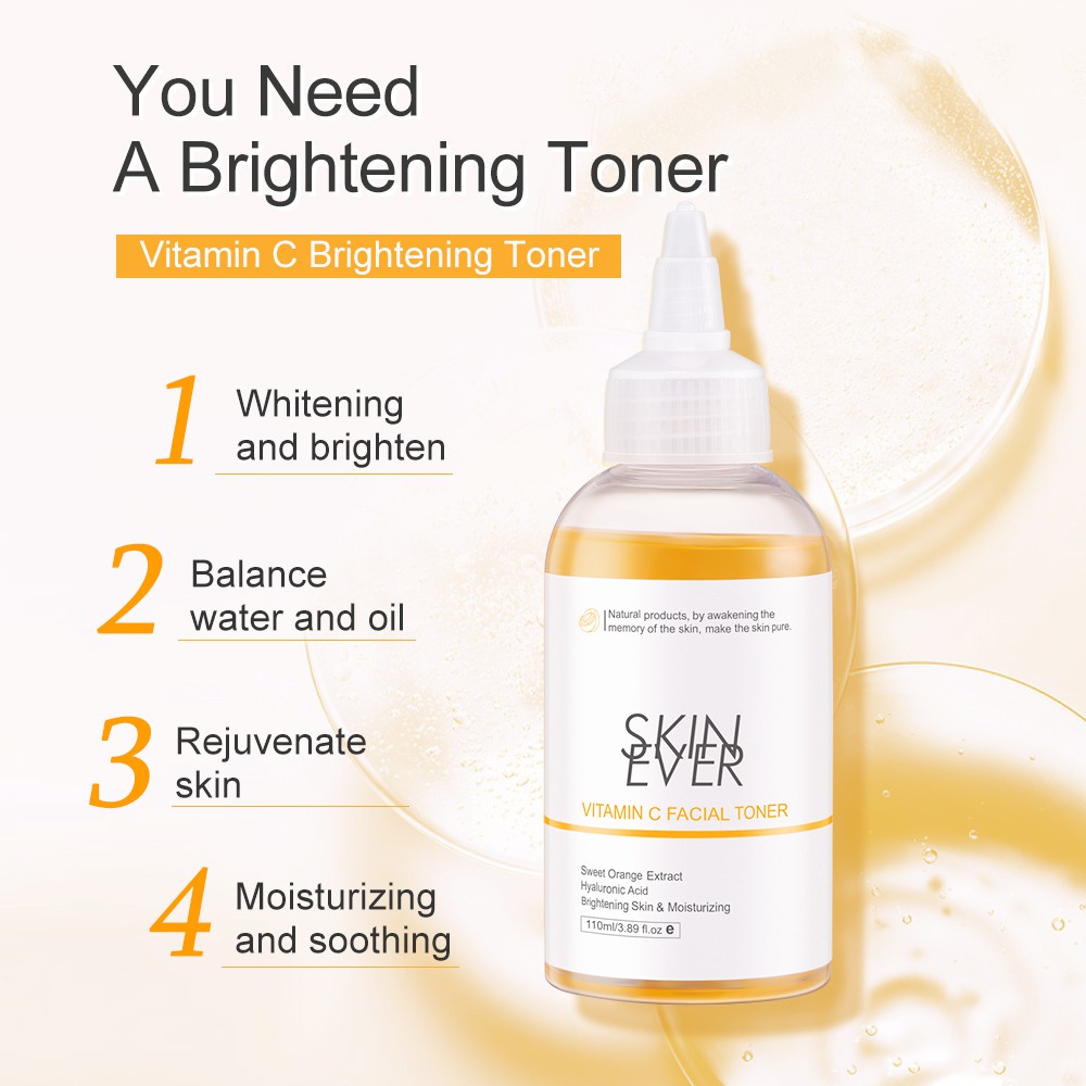 Toner SKIN EVER Vitamin C Dưỡng Trắng Da Mặt Hiệu Quả 110ml | BigBuy360 - bigbuy360.vn