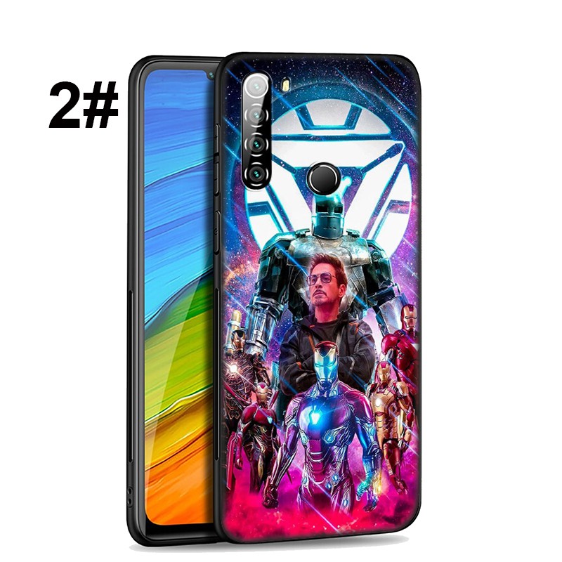 Ốp điện thoại mềm hình Iron Man Marvel cho Xiaomi Redmi 4A 4X 5 5A 6 6A Pro 7 7A Plus Pro SH135