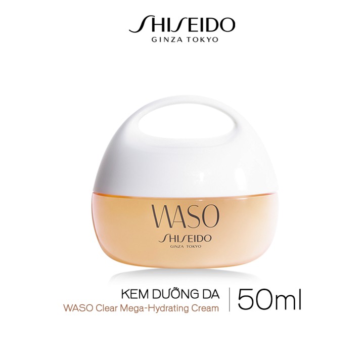 Kem dưỡng da Shiseido WASO Clear Mega-Hydrating Cream 50ml