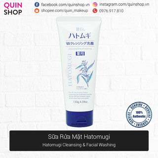 Sữa Rửa Mặt Hạt Ý Dĩ Hatomugi Cleansing & Facial Washing
