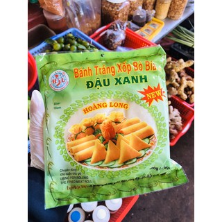 Bánh tráng xốp Bò Bía Đậu Xanh 100gram