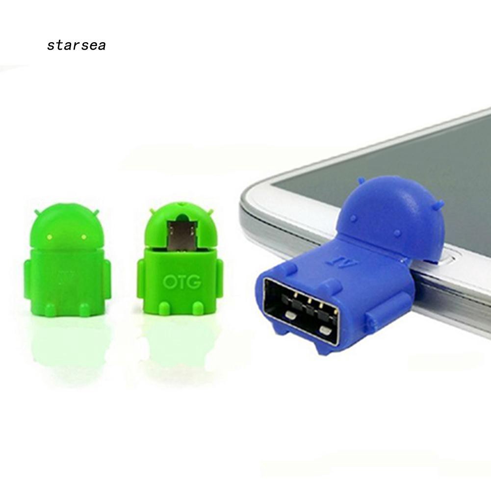 Đầu chuyển Micro USB sang USB 2.0 OTG cho máy tính bảng chuột tiện dụng