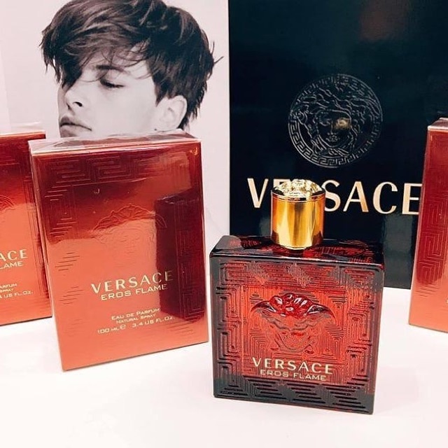 🔥♥️Nước hoa Nam VERSACE EROS FLAME Eau De Parfum 100ml EDP & 200ml EDP♥️🔥