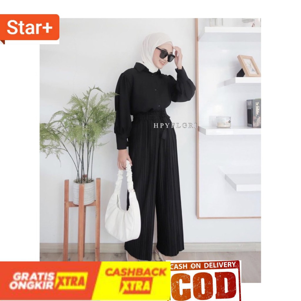 Quần Baggy Ống Rộng Họa Tiết Ca Rô Thời Trang Dành Cho Nữ | BigBuy360 - bigbuy360.vn