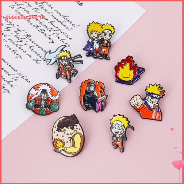 Ghim Cài Áo Hình Hoạt Hình Naruto Đáng Yêu