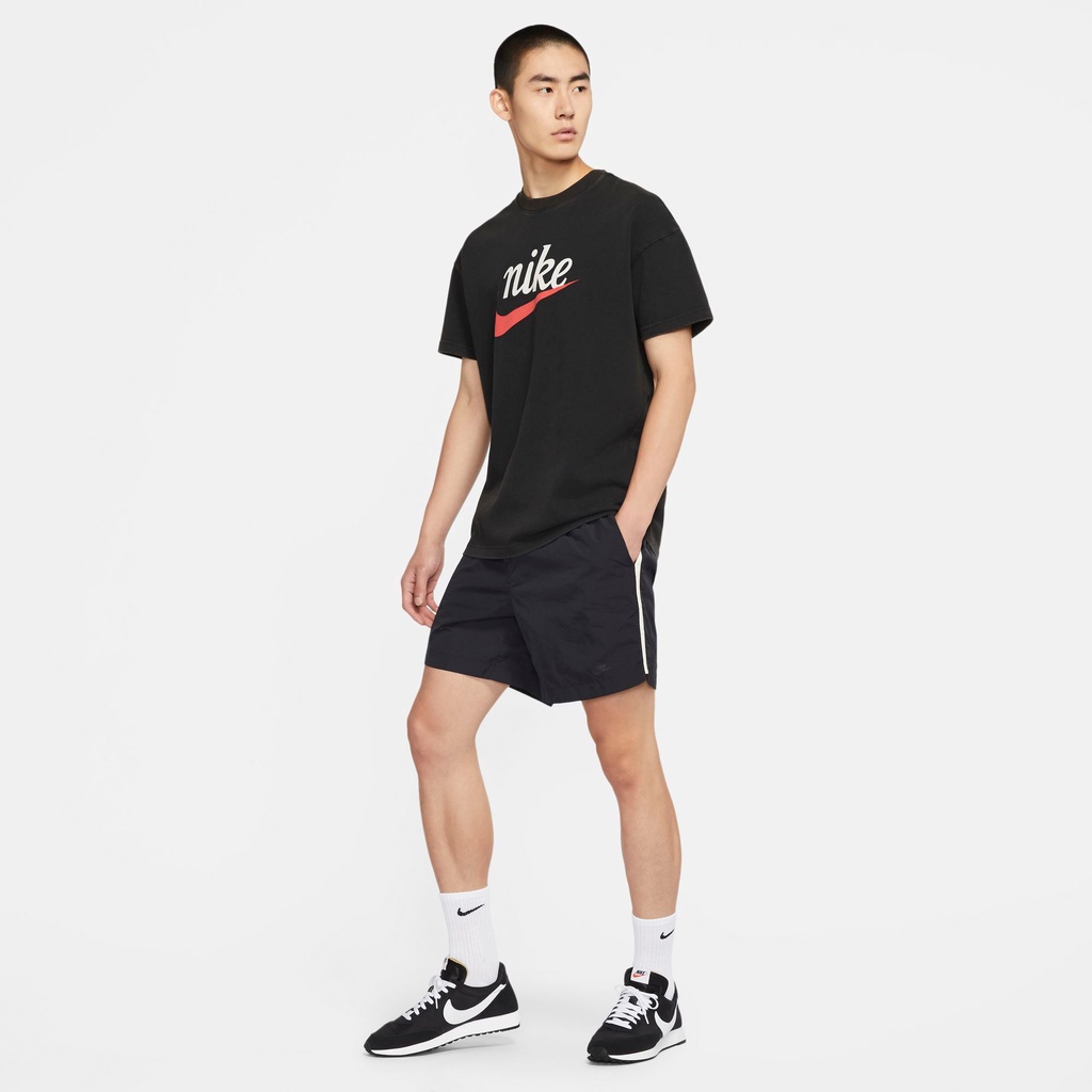 QUẦN NGẮN THỂ THAO NAM STYLE ESSENTIALS UNLINED WOVEN TRACK SHORTS – ĐEN