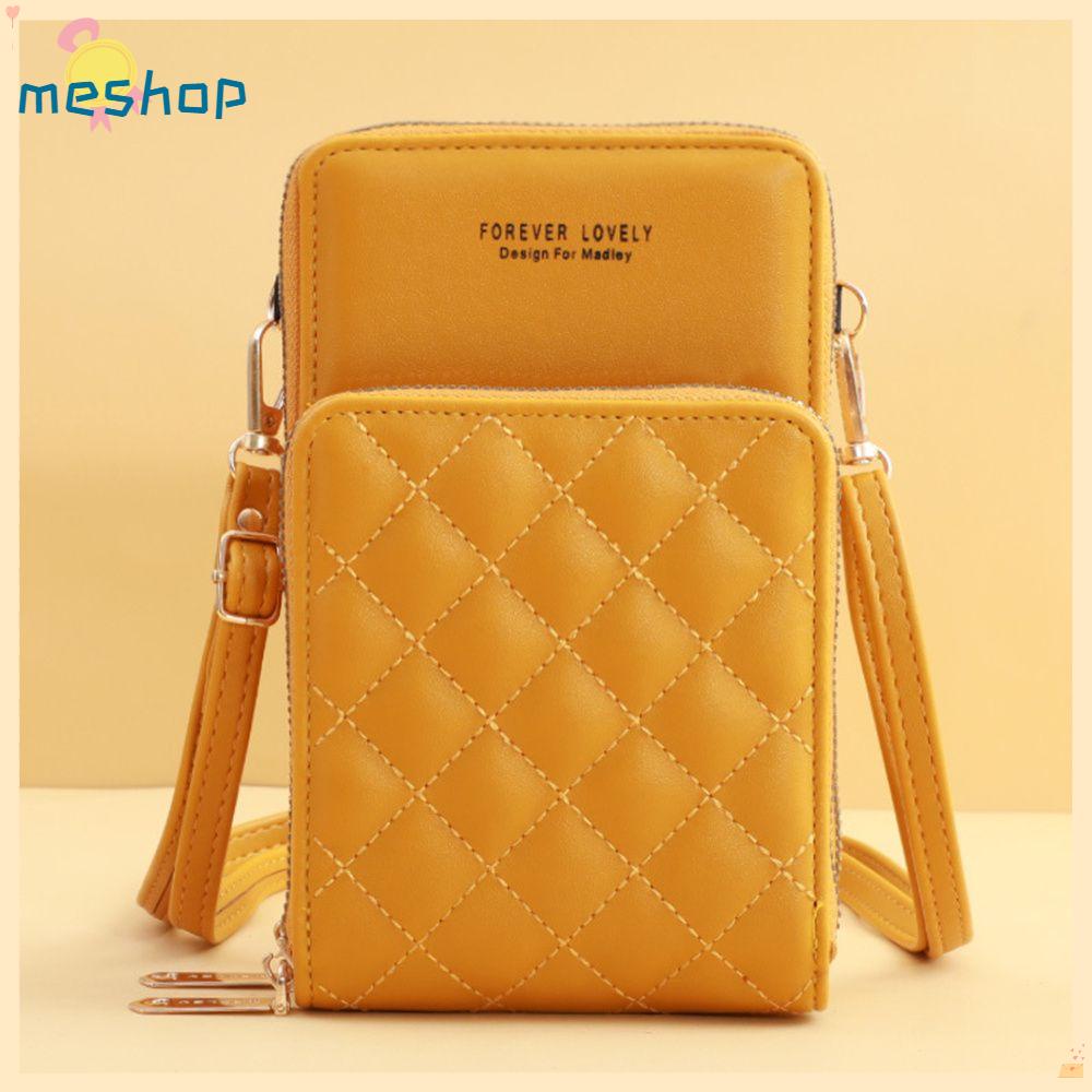 Túi Da PU Đeo Chéo Dùng Đựng Điện Thoại Dành Cho Nữ
