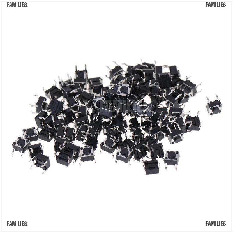 Set 100 Công Tắc Families.6x6 X 4.5mm