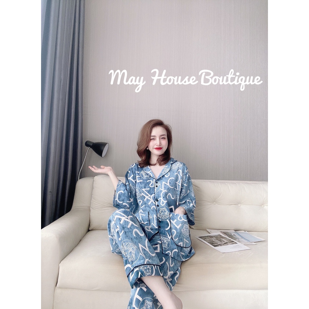 [ Bigsize 40-100kg] Bộ Cánh Dơi Lụa Mango Cao Cấp Mặc Nhà Cho Nàng Múp | BigBuy360 - bigbuy360.vn